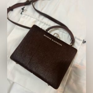 Brown trunk bag